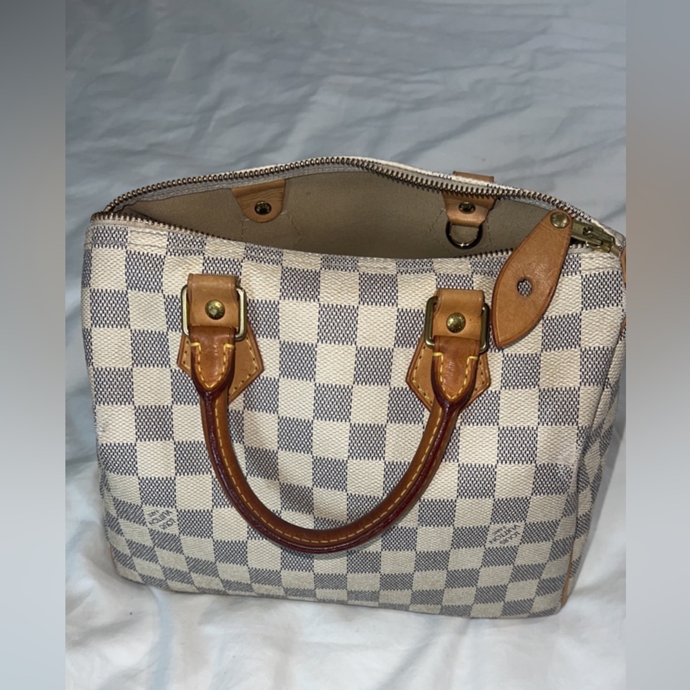 Louis Vuitton Speedy 25 Damier Azur - Picture 10 of 15